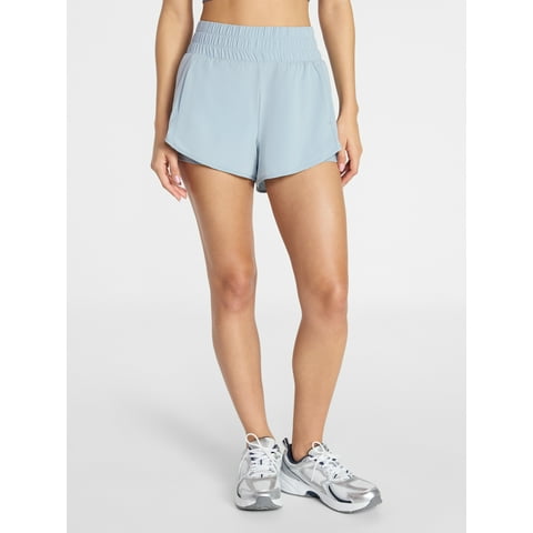 Women's and Women's Plus Running Shorts with Bike Liner, 3" Inseam, Sizes XS-4X