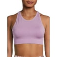 thumbnail image 1 of Avia Women’s Plus Medium Support Seamless High Neck Strappy Back Sports Bra, 1 of 3