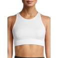 thumbnail image 1 of Avia Women’s Plus Medium Support Seamless High Neck Strappy Back Sports Bra, 1 of 6