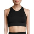 thumbnail image 1 of Avia Women’s Plus Medium Support Seamless High Neck Strappy Back Sports Bra, 1 of 6