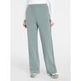 thumbnail image 1 of Avia Women's and Women's Plus Fleece Sweatpants with Satin Trim, Sizes XS-4X, 1 of 7