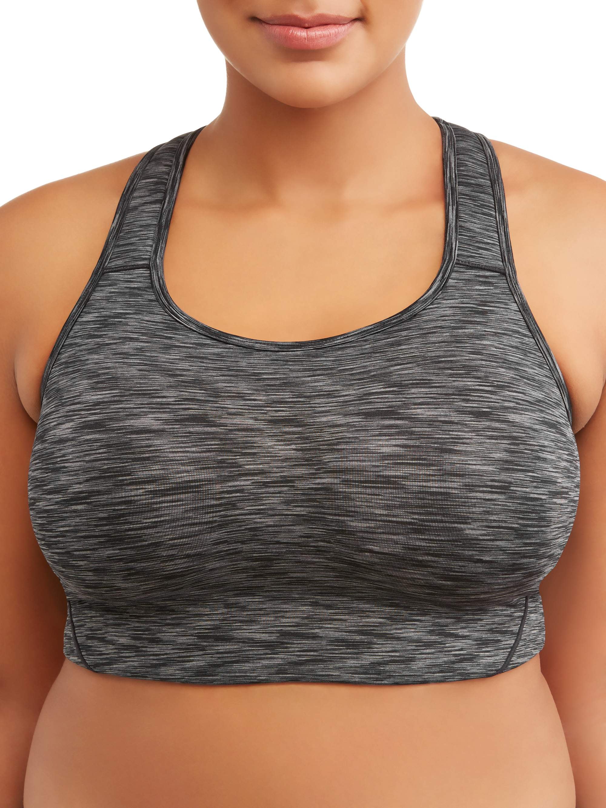 Avia Women's Plus Size Active Molded Cup Sports Bra