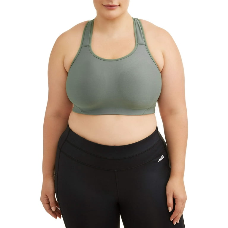 Avia Women's Plus Size Active Molded Cup Sports Bra #Ad #Size