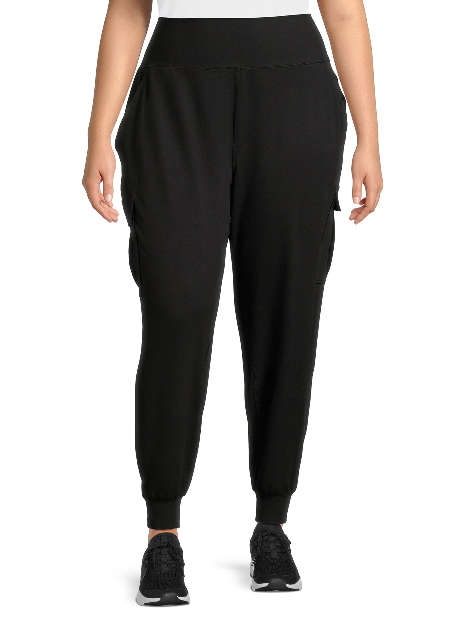 Avia Women's Plus Size Cargo Joggers, Sizes 1X-4X - Walmart.com