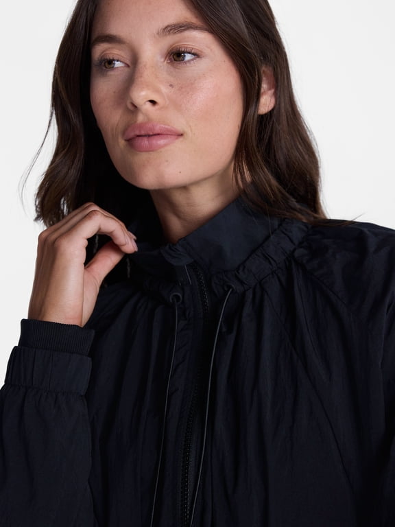 Women's and Women's Plus Crinkle Jacket, Sizes XS-4X