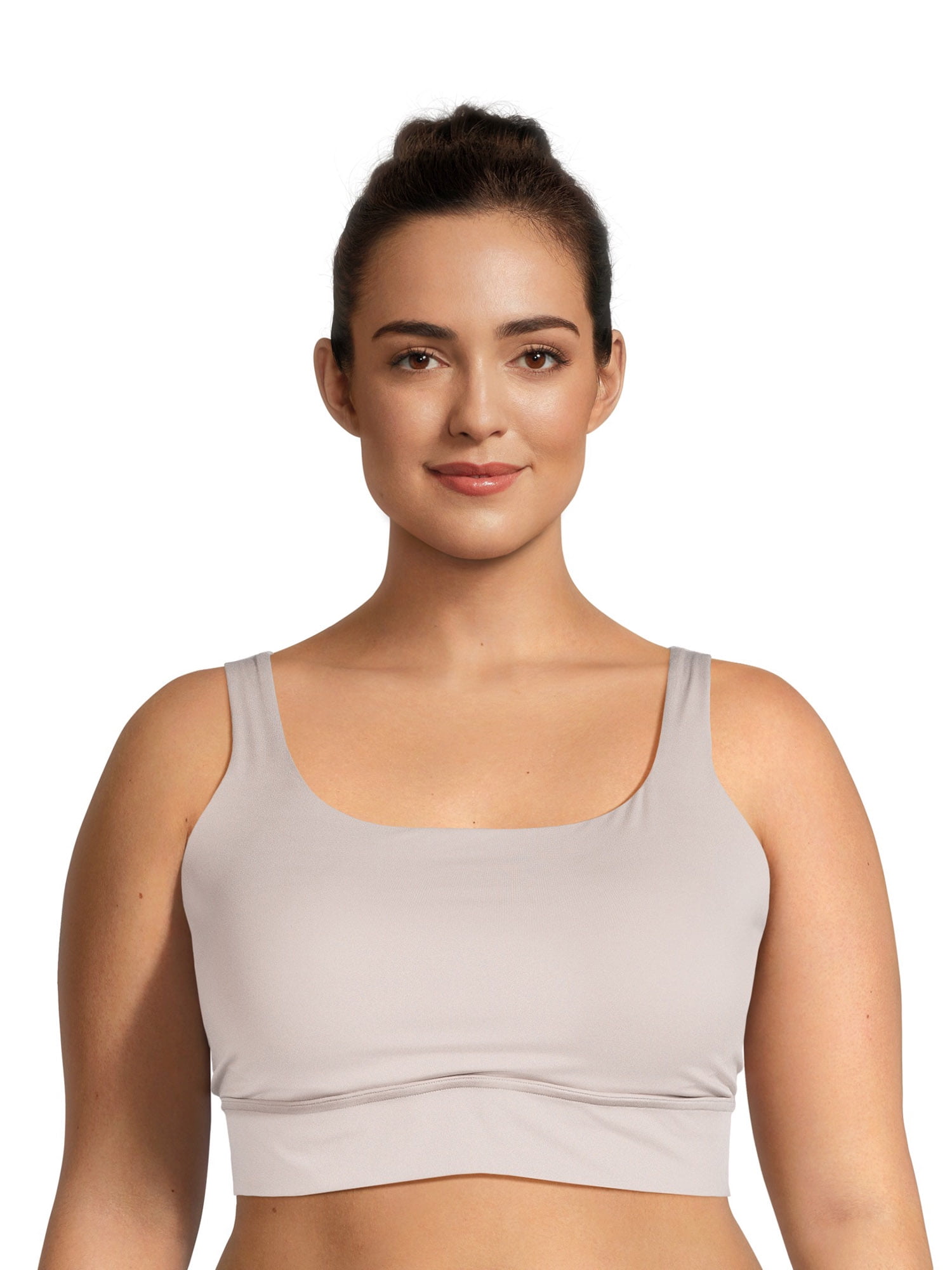 Avia Women's Plus Size High Impact Strappy Molded Cup Sports Bra