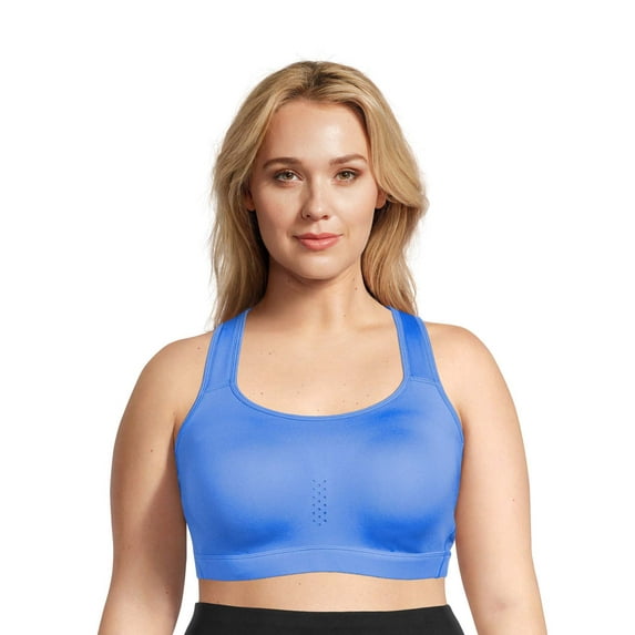 Avia Women's Plus Size Mesh Back Sports Bra