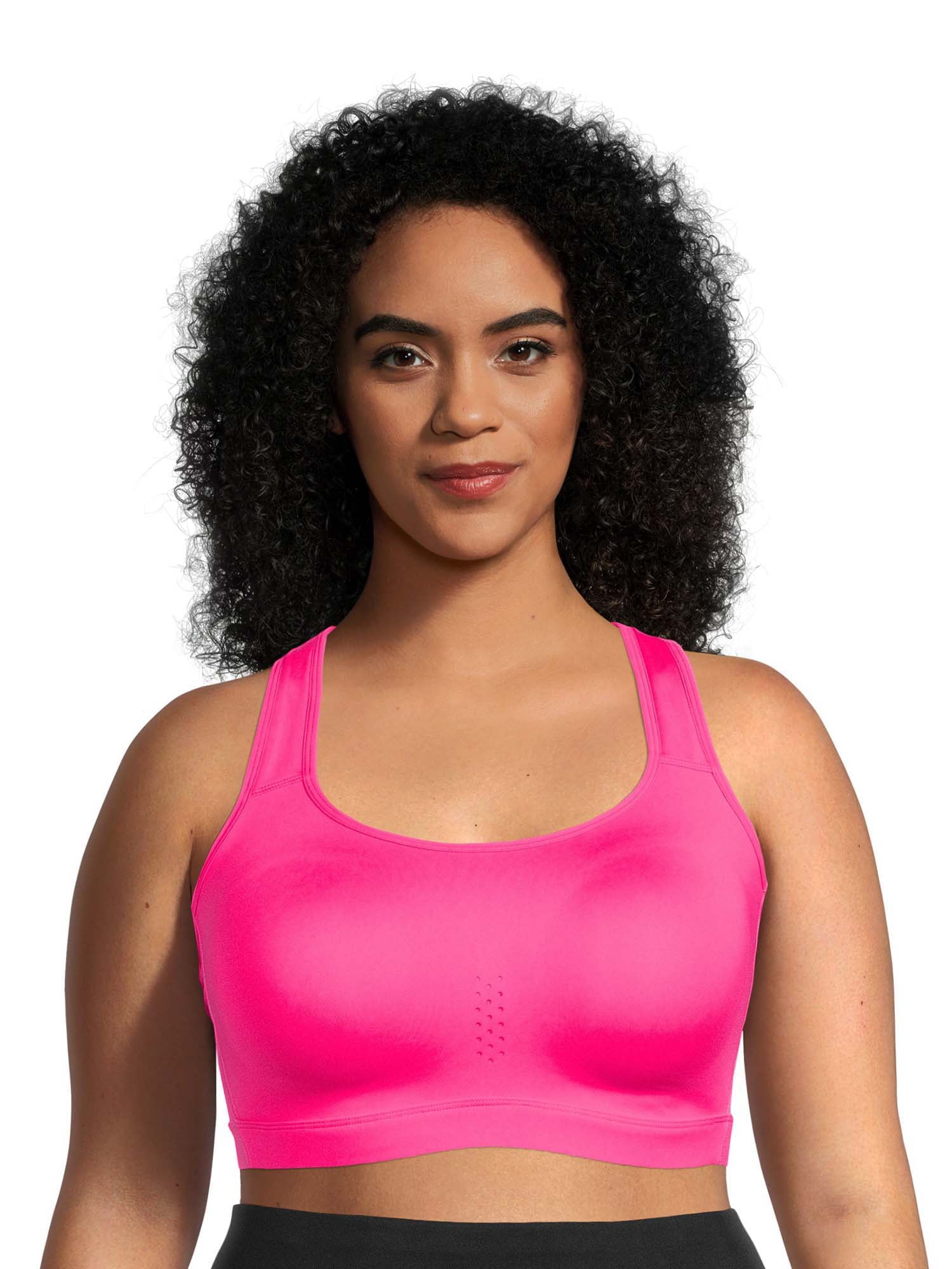 Avia Women's Plus Size Mesh Back Sports Bra