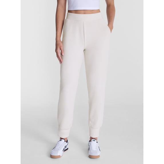 Avia Women's and Women's Plus Ribbed Ottoman Joggers, Sizes XS-4X