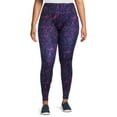 thumbnail image 1 of Avia Women's Plus Size Printed Active Leggings, 28", 1 of 5