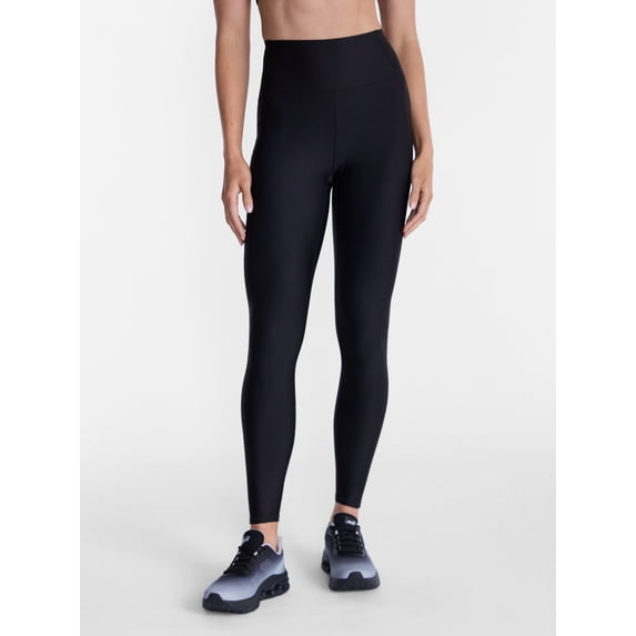 Avia Women's and Women's Plus Shine Leggings, 27" Inseam, Sizes XS-4X