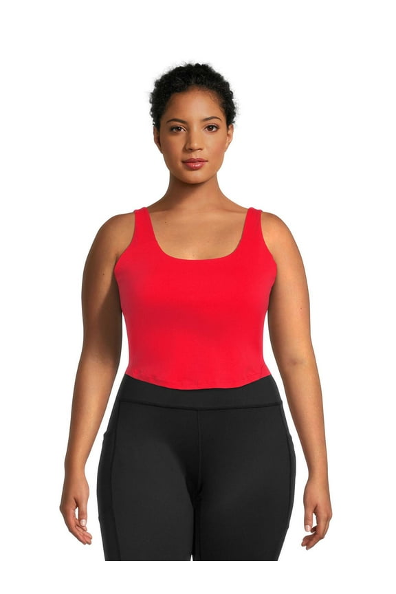 Women's Plus Size Sport Crop Top