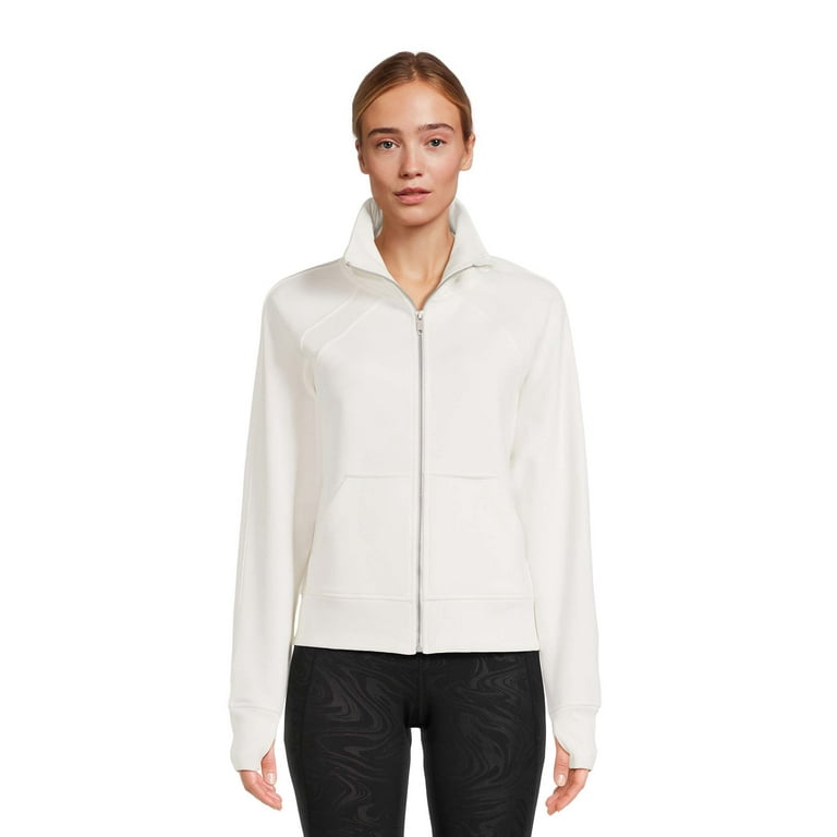 Avia, Jackets & Coats, Avia Womens Fleece Linned Softshell Jacket Hoodie  4 Pockets
