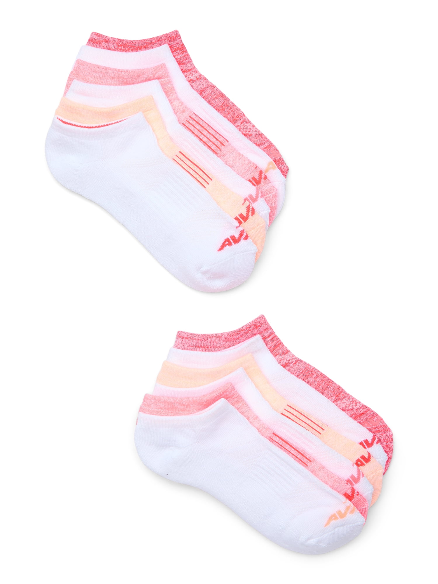 Avia Women's Premium Cushioned Low Cut Socks, 6-Pack