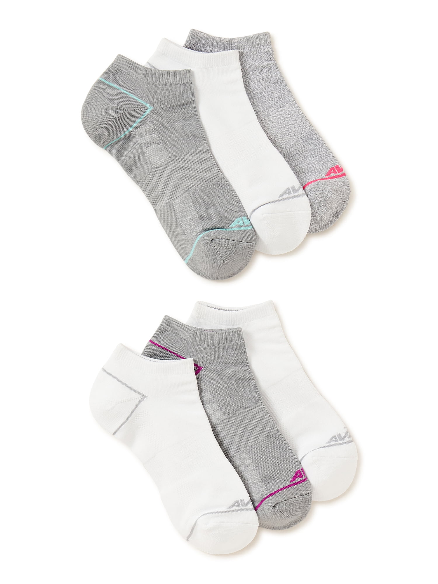 Avia Women's Premium Zoned Cushioned Low Cut Sock, 6-Pack - Walmart.com