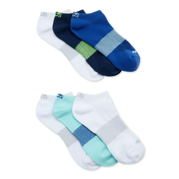 Avia Women’s Pro Tech Lightweight Low Cut Socks, 6-Pack