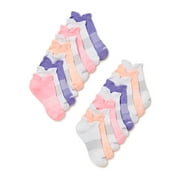 AVIA Women's Pro-Tech Lightweight Lowcut Socks, 18-Pack