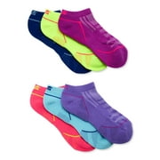 Avia Women’s Protech 1/2 Cushion Lowcut Socks, 6 Pack