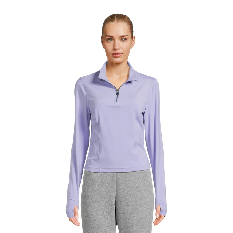Avia Women's Pullover Quarter Zip Jacket, Sizes XS-XXXL