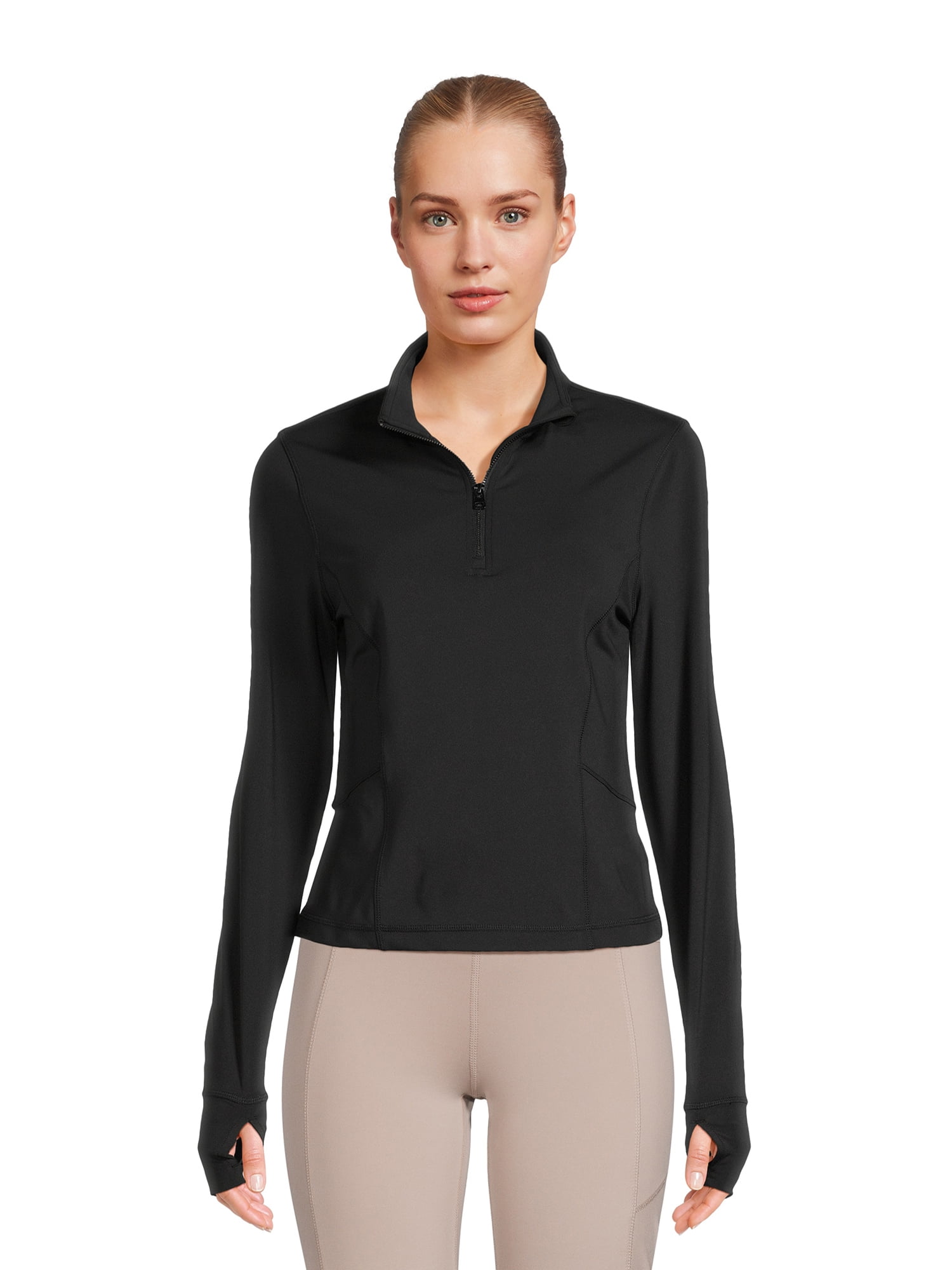 Avia Women's Pullover Quarter Zip Jacket, Sizes XS-XXXL 
