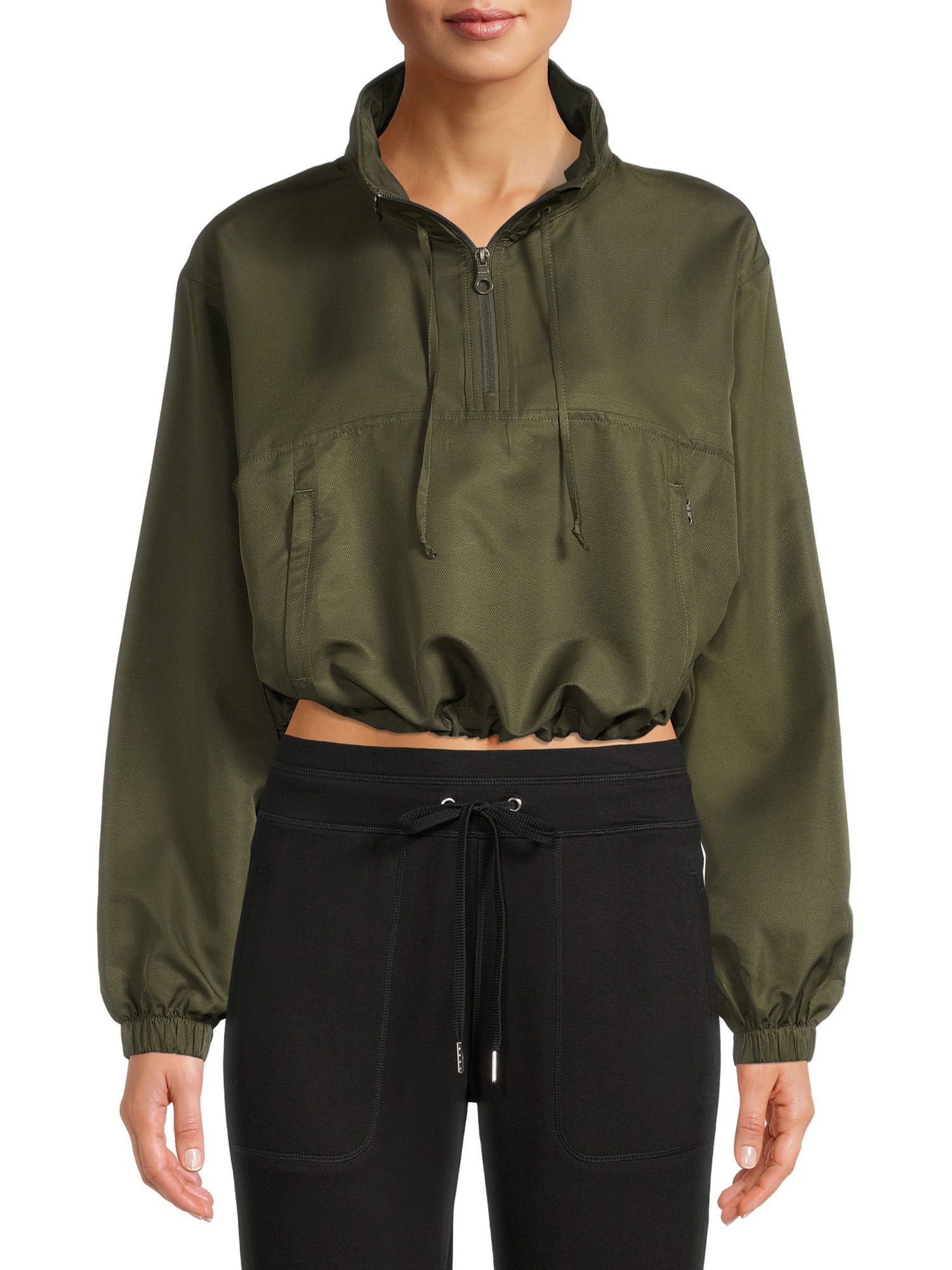 Avia Women's Pullover Windbreaker with Hood