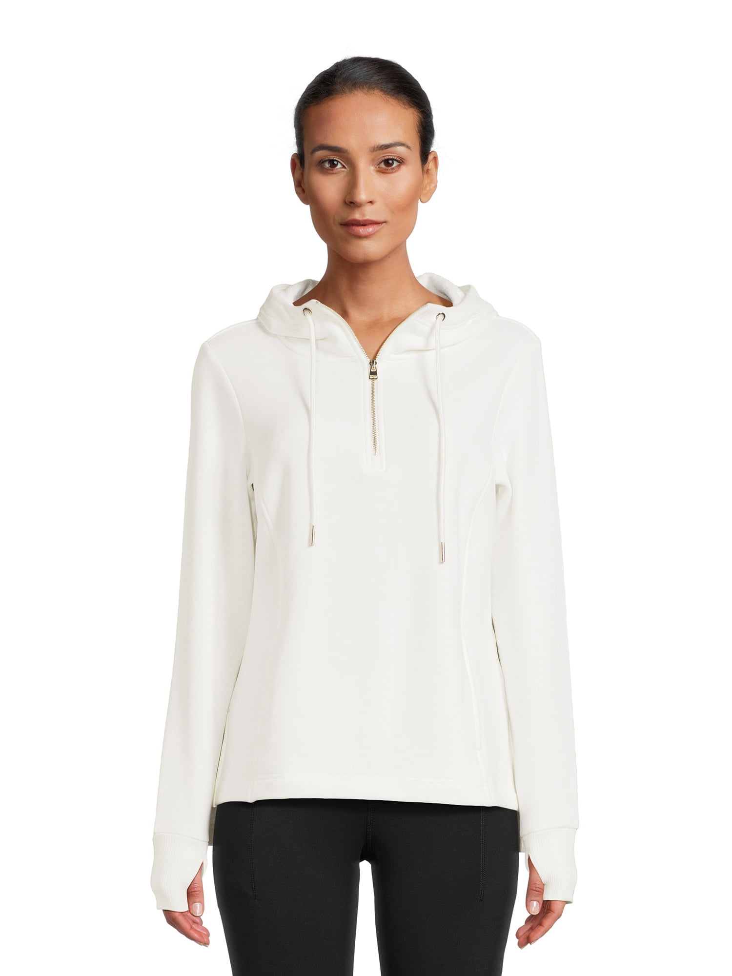 Avia Women's Quarter Zip Pullover Hoodie, Sizes XS-3XL - Walmart.com