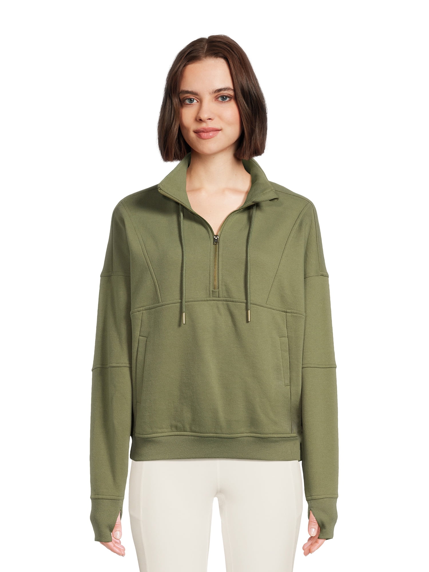 Avia Women's Quarter Zip Pullover, Sizes XS-XXXL 