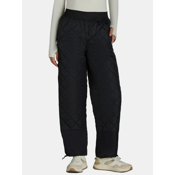 Avia Women's Quilted Hike Joggers, Sizes XS-XXXL