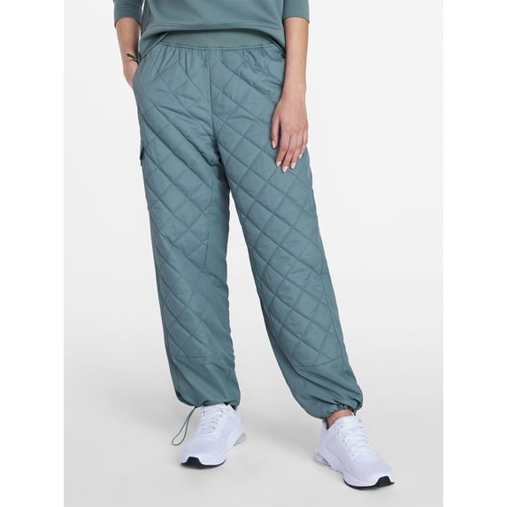 Avia Women's Quilted Hiker Jogger Pants, Sizes XS-XXXL