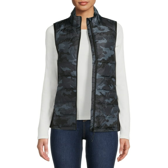 Avia Women's Quilted Zip-Front Vest