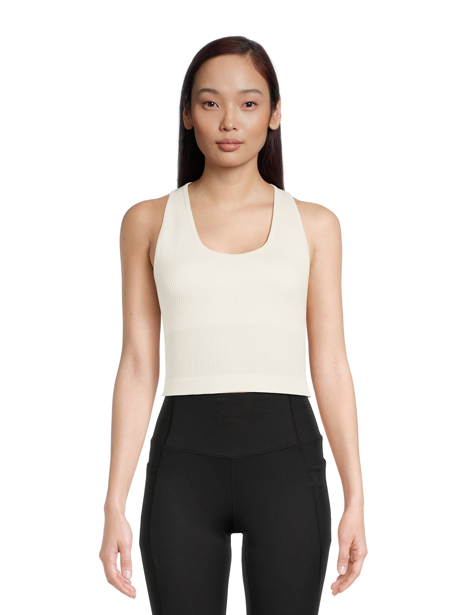 Avia Women’s Ribbed Performance Tennis Tank Top, Sizes XS3X