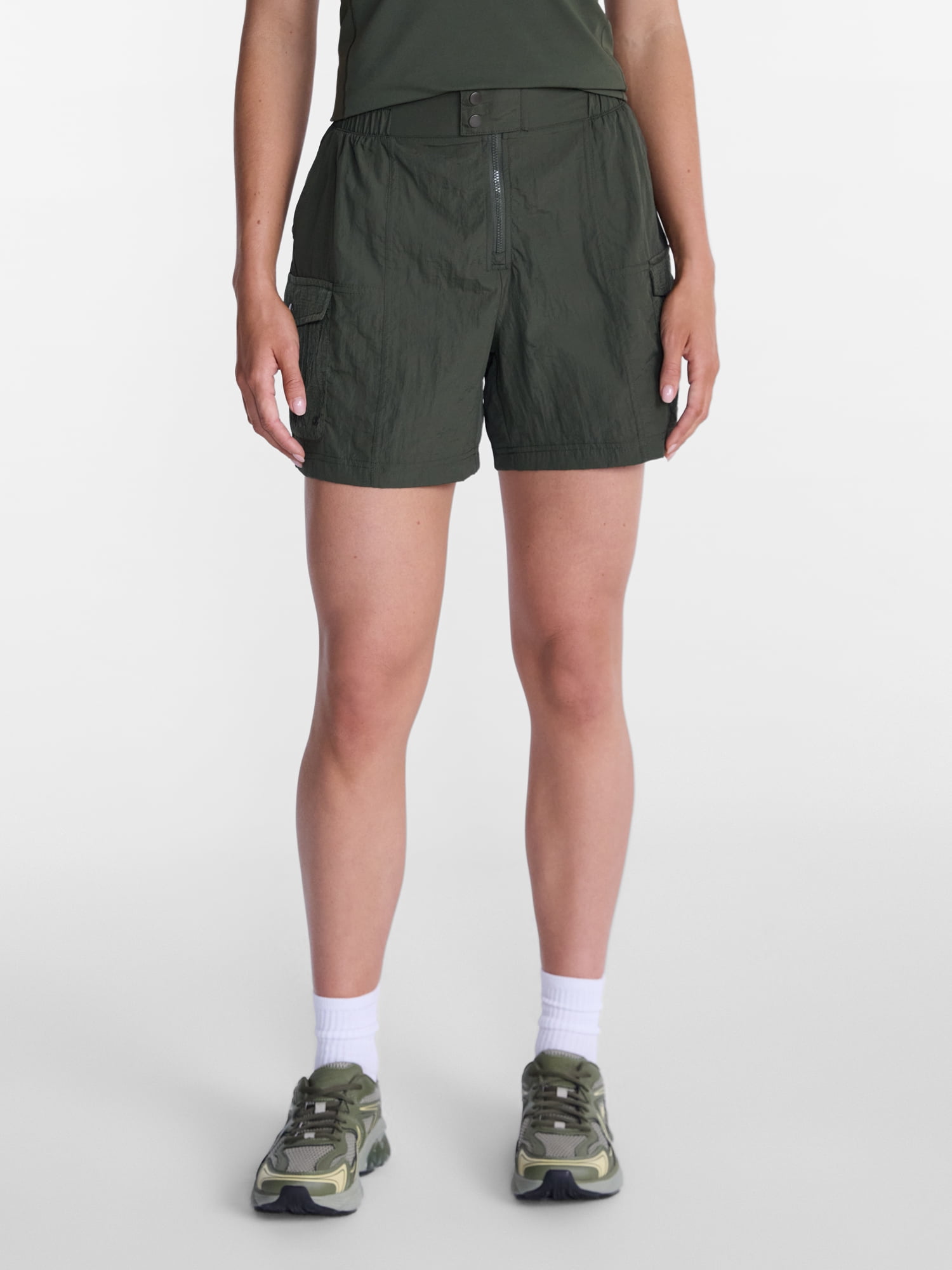 Avia Women's Ripstop Shorts, 4'' Inseam, Sizes XS-XXXL
