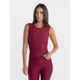 thumbnail image 1 of Avia Women's Ruched Mesh Tank Top, Sizes XS-XXXL, 1 of 6