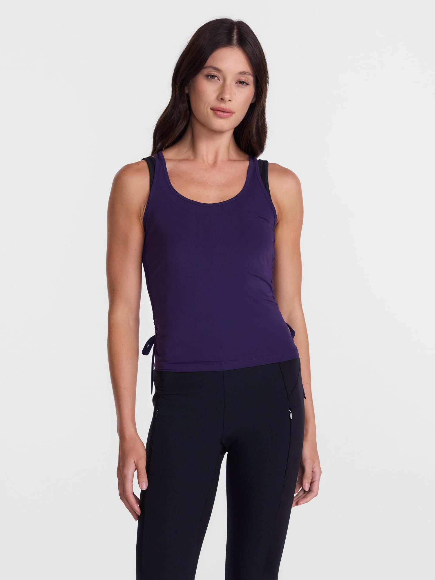 Avia Women's Ruched Tank Top, Sizes XS-XL