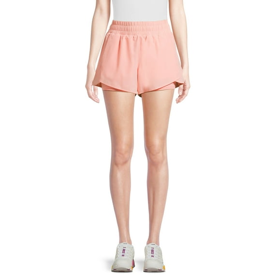 Avia Women’s Running Shorts with Bike Liner, Sizes XS-XXXL