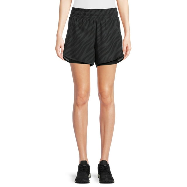 Avia Women's Running Shorts with Bike Liner