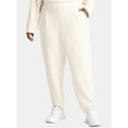 thumbnail image 1 of Avia Women's and Women's Plus ScubaKnit Pleat Joggers with Pockets, Size XS-4X, 1 of 6