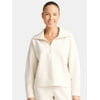 Avia Women's and Women's Plus Scuba Knit Quarter Z
