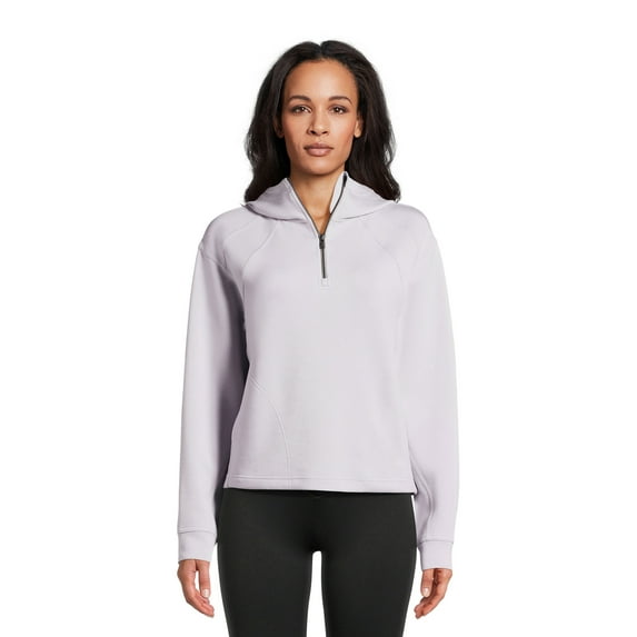 Avia Women's Seamed Quarter Zip Hoodie, Sizes XS-XXXL