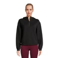 thumbnail image 1 of Avia Women's Seamed Quarter Zip Hoodie, Sizes XS-XXXL, 1 of 5