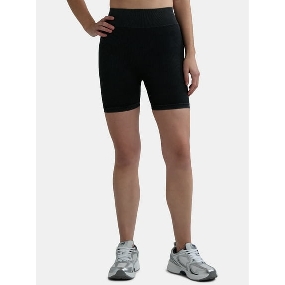 Avia Women's Seamless Bike Shorts, Sizes XS-XXXL