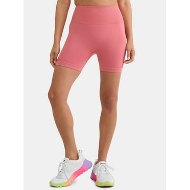 Avia Women's Seamless Body Mapping Mesh Bike Shorts, Sizes XS-XXXL
