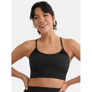 Avia Women's Seamless Body Mapping Mesh Sports Bra, Sizes XS-XXXL