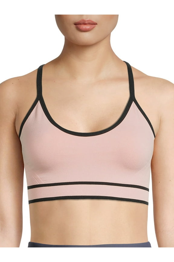 Women's Low Support Seamless Cami Sports Bra, Sizes S-XXXL