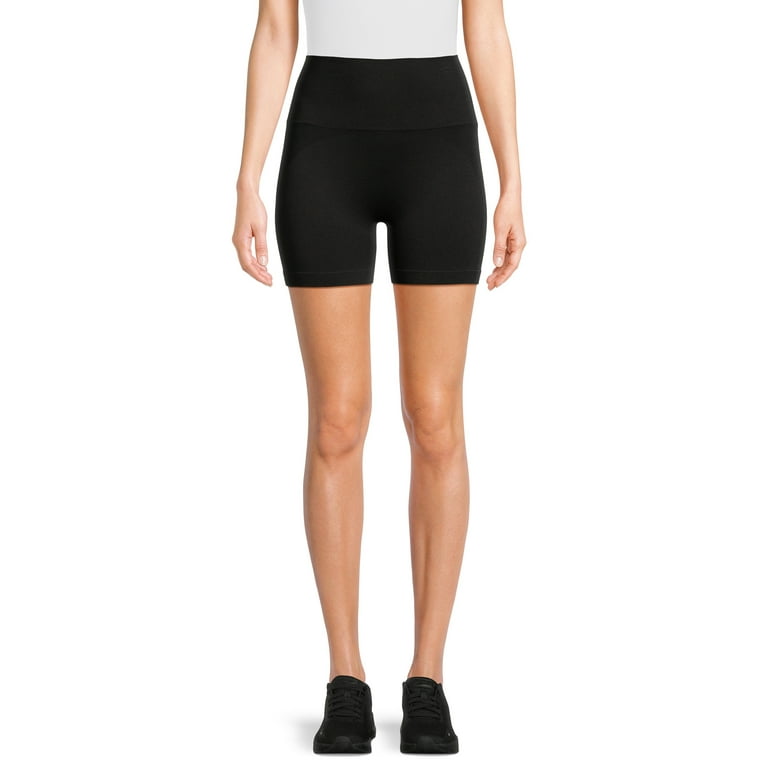 Avia Women’s Seamless Contour Bike Shorts, 5 Inseam, Sizes XS-XL