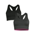 thumbnail image 1 of Avia Women’s Seamless Racerback Bra, 2-Pack, 1 of 3