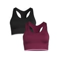 thumbnail image 1 of Avia Women’s Seamless Racerback Bra, 2-Pack, 1 of 3
