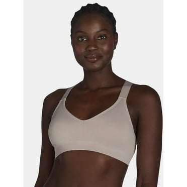 Avia Women's Seamless Rib Plunge Sports Bra, Sizes XS-XXXL
