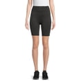thumbnail image 1 of Avia Women's Seamless Ribbed Bike Shorts, 1 of 5