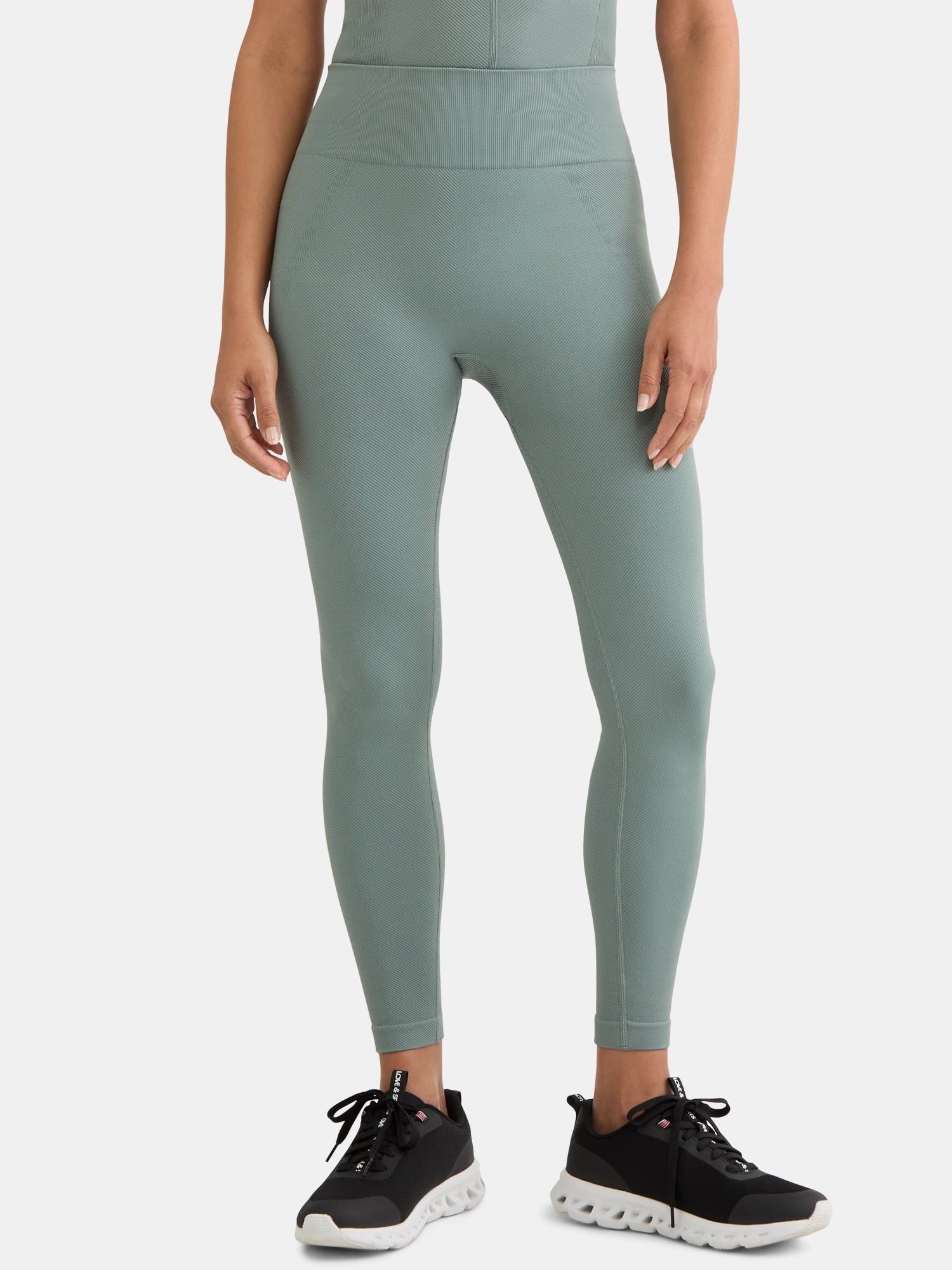 Avia Women's Seamless Mini Rib Legging, Sizes XS-XXXL